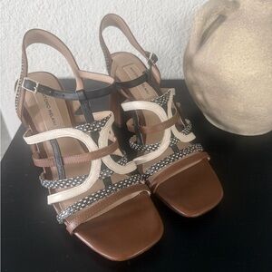 Antonio Melani Women's Multi-Color Strappy Sandals